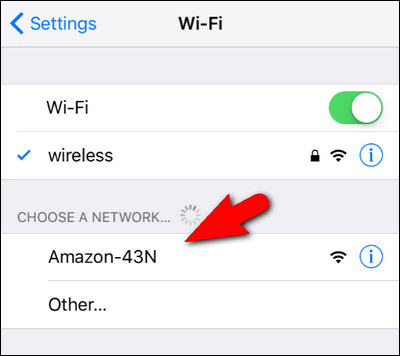 setup echo on new wifi